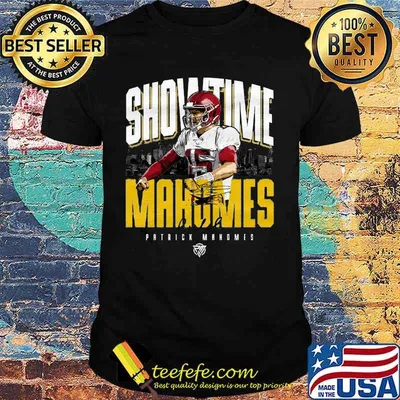 Showtime mahomes patrick mahomes kansas city chiefs shirt