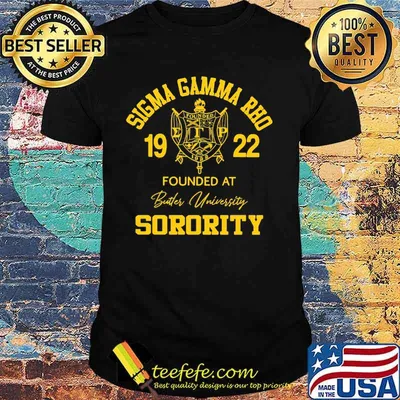 Sigma gamma rho 1922 founded at butler university sorority shirt