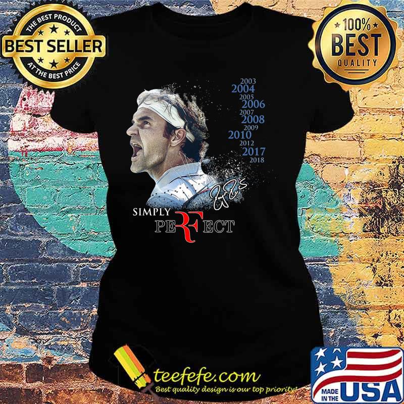 Simply perfect badminton player signature s Ladies tee Simply perfect badminton player signature s Ladies tee