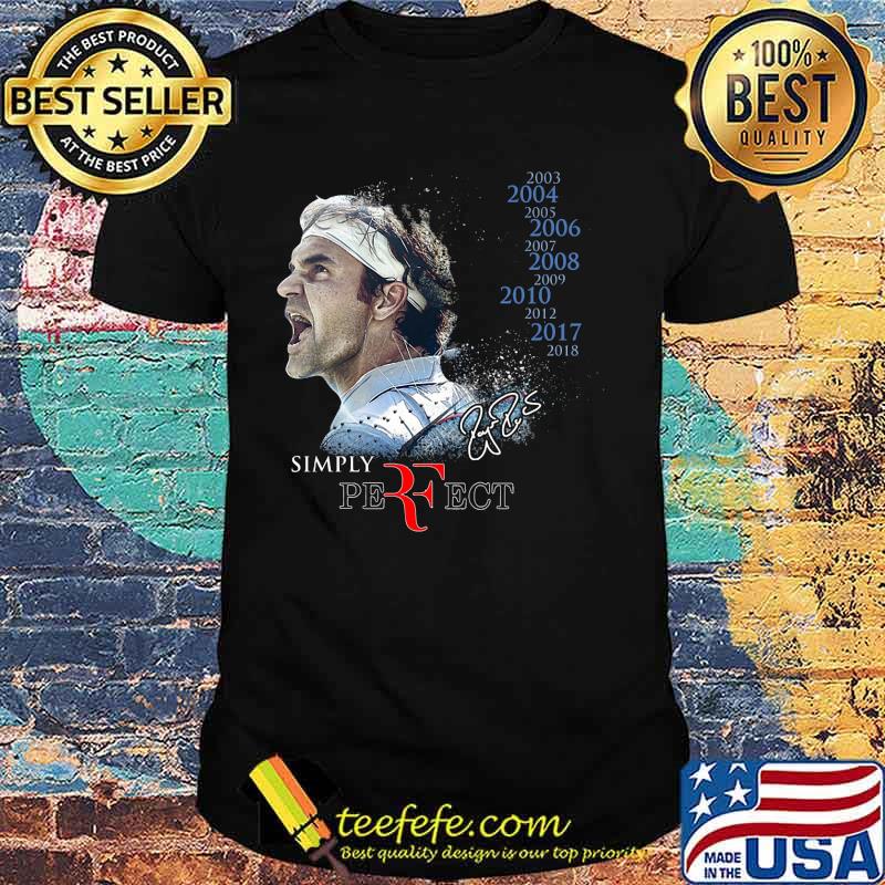 Simply perfect badminton player signature shirt Simply perfect badminton player signature shirt