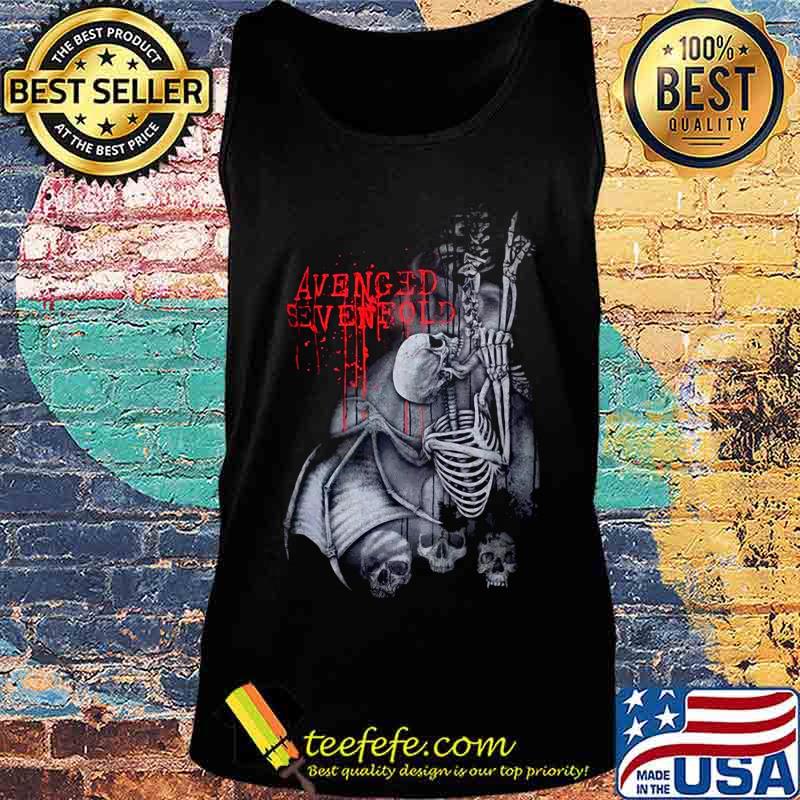 Skeleton bat avenged sevenfold s Tank top Skeleton bat avenged sevenfold s Tank top
