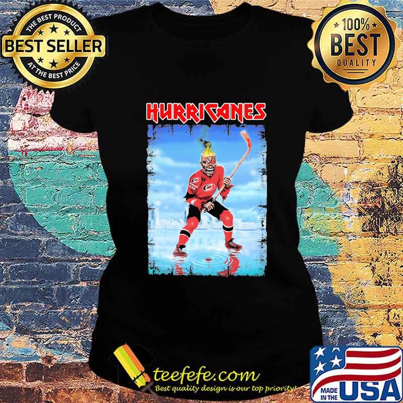 Skeleton carolina hurricanes player hockey heart snow s Ladies tee Skeleton carolina hurricanes player hockey heart snow s Ladies tee