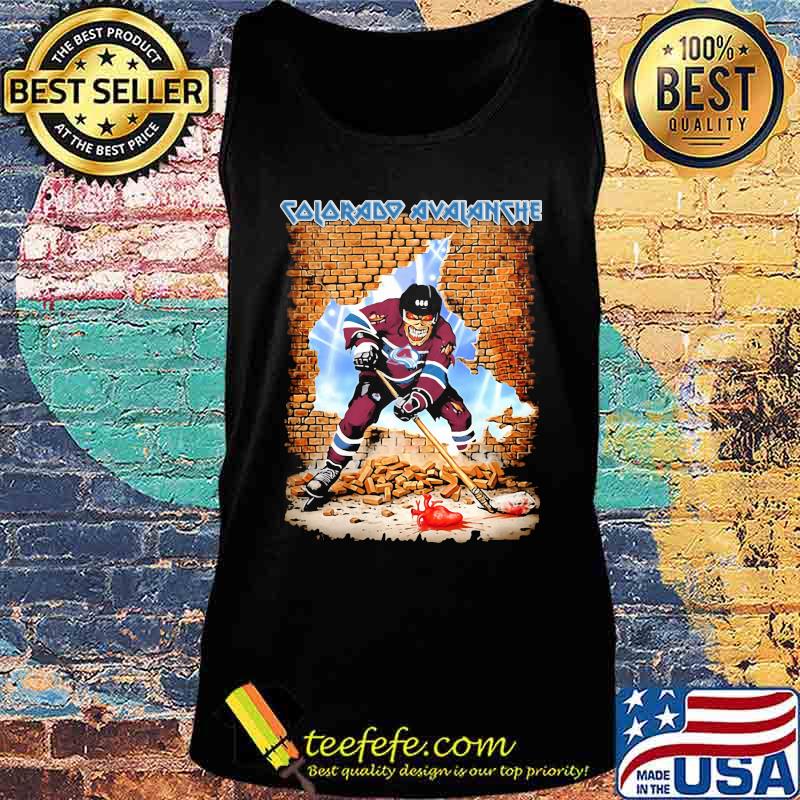 Skeleton colorado avalanche player hockey wall s Tank top Skeleton colorado avalanche player hockey wall s Tank top