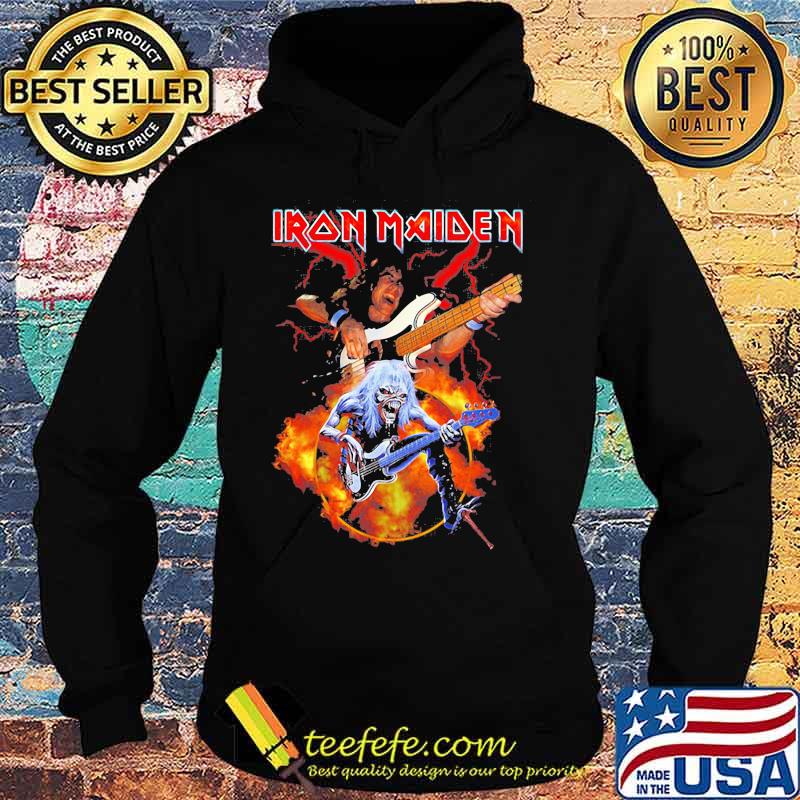 Skeleton iron maiden band guitar s Hoodie Skeleton iron maiden band guitar s Hoodie