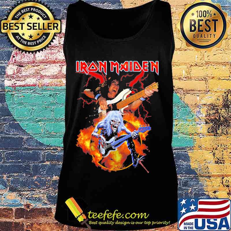 Skeleton iron maiden band guitar s Tank top Skeleton iron maiden band guitar s Tank top
