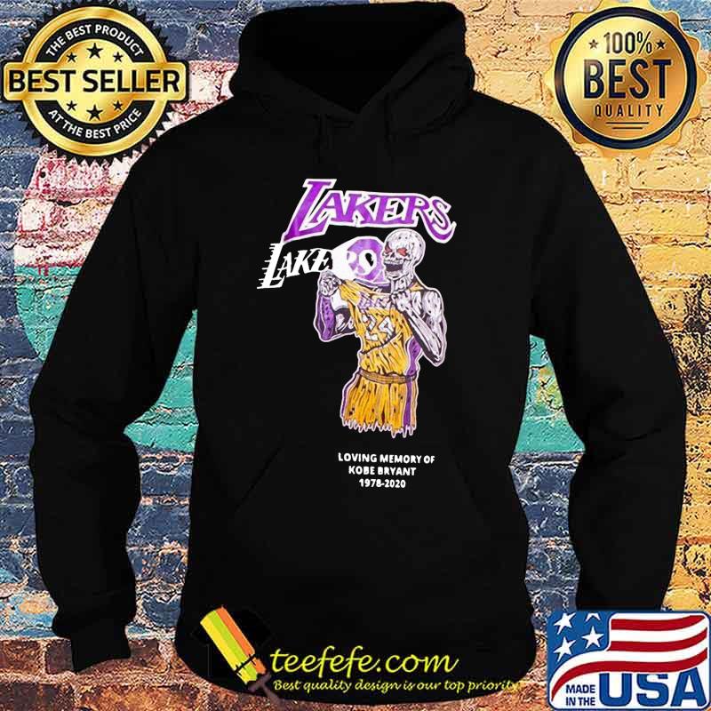 Skeleton los angeles lakers loving memory of kobe bryant 1978 2020 s Hoodie Skeleton los angeles lakers loving memory of kobe bryant 1978 2020 s Hoodie