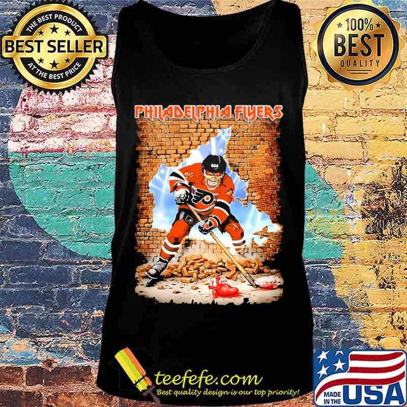 Skeleton philadelphia flyers player hockey wall s Tank top Skeleton philadelphia flyers player hockey wall s Tank top