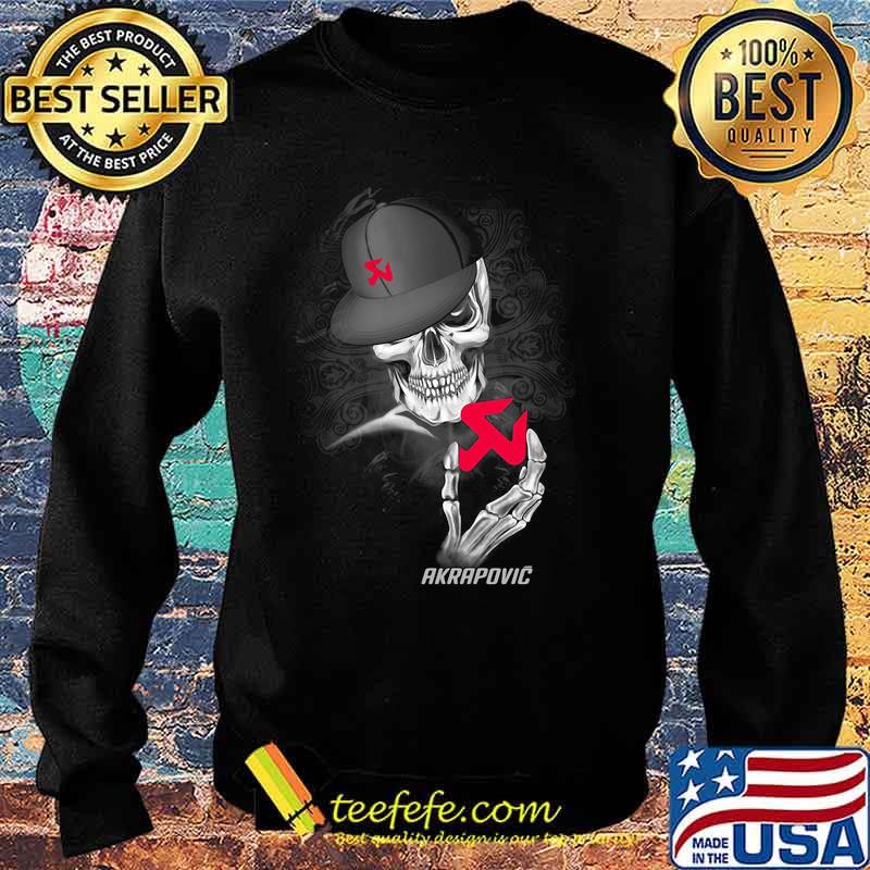 Skeleton skull akrapovic logo s Sweater Skeleton skull akrapovic logo s Sweater