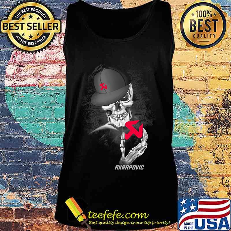 Skeleton skull akrapovic logo s Tank top Skeleton skull akrapovic logo s Tank top