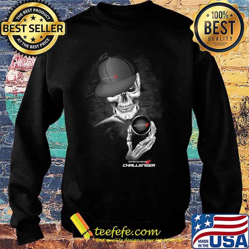 Skeleton skull dodge challenger logo s Sweater Skeleton skull dodge challenger logo s Sweater