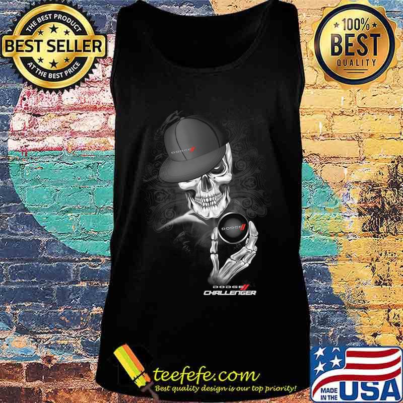 Skeleton skull dodge challenger logo s Tank top Skeleton skull dodge challenger logo s Tank top