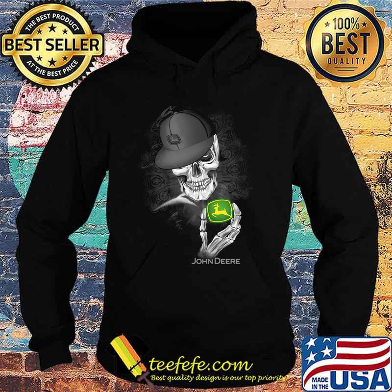 Skeleton skull john deere logo s Hoodie Skeleton skull john deere logo s Hoodie