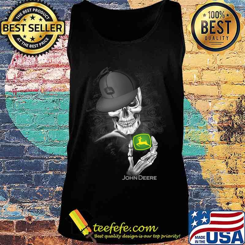 Skeleton skull john deere logo s Tank top Skeleton skull john deere logo s Tank top