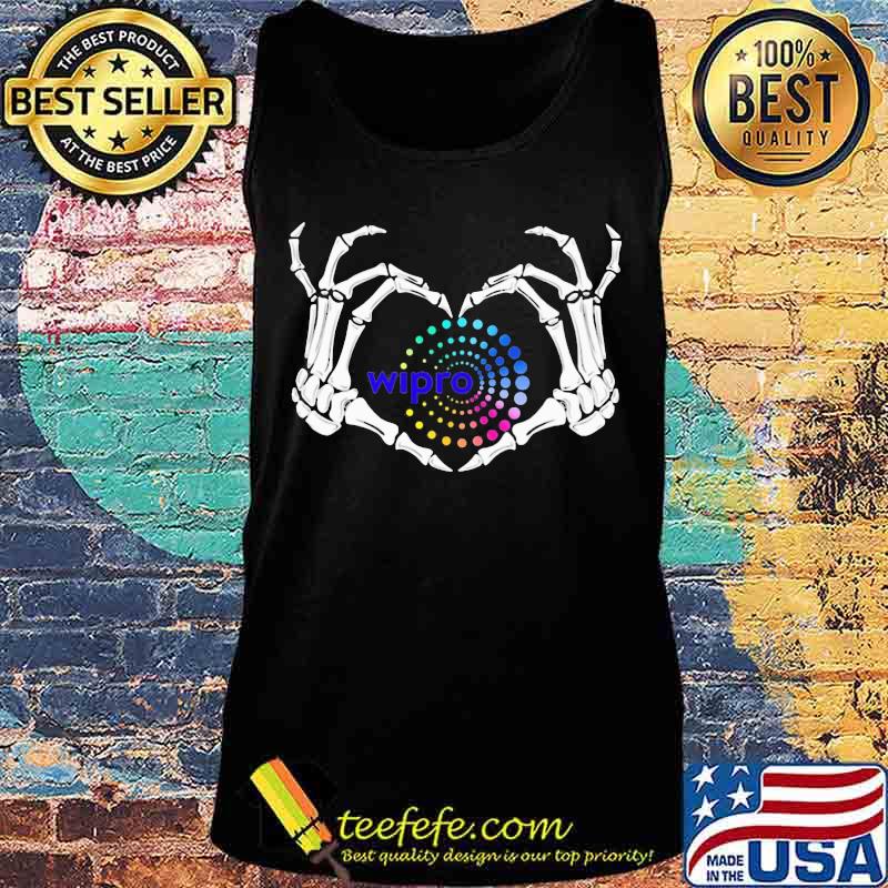 Skeleton wipro logo heart s Tank top Skeleton wipro logo heart s Tank top