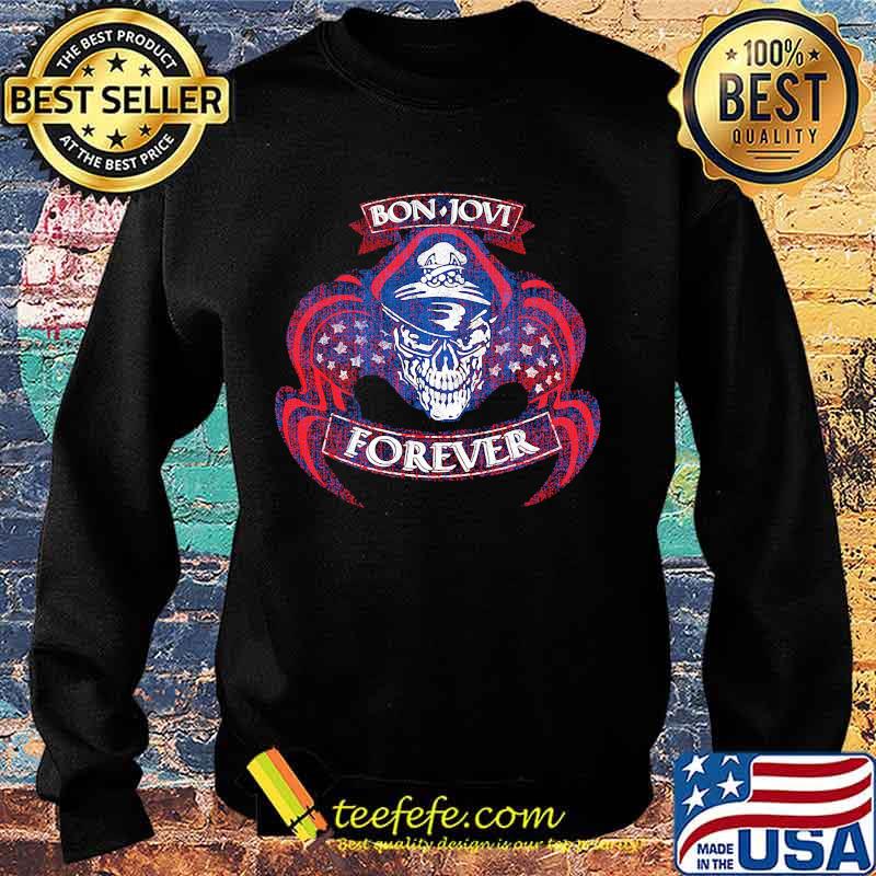Skull bon jovi band forever s Sweater Skull bon jovi band forever s Sweater