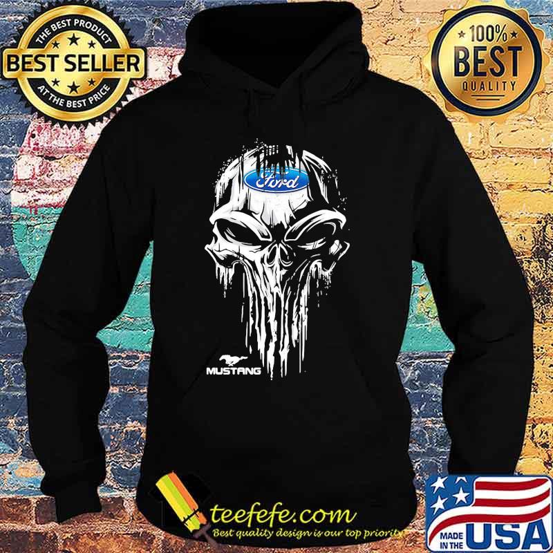 Skull ford mustang logo s Hoodie Skull ford mustang logo s Hoodie