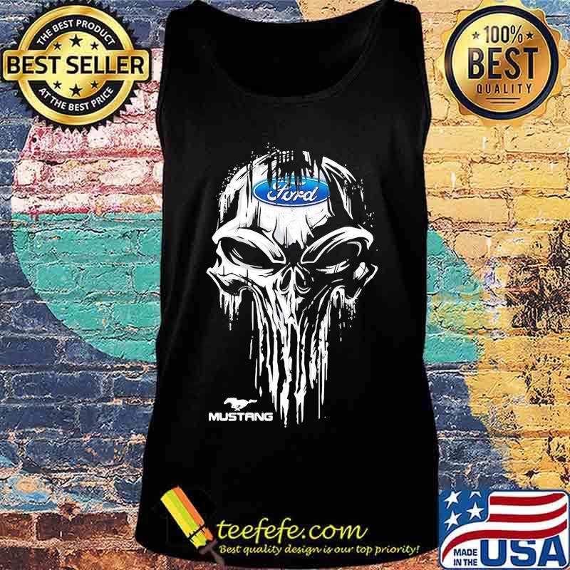 Skull ford mustang logo s Tank top Skull ford mustang logo s Tank top