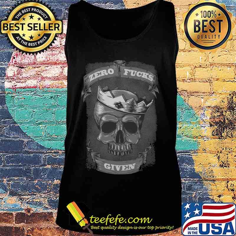 Skull king zero fucks given s Tank top Skull king zero fucks given s Tank top