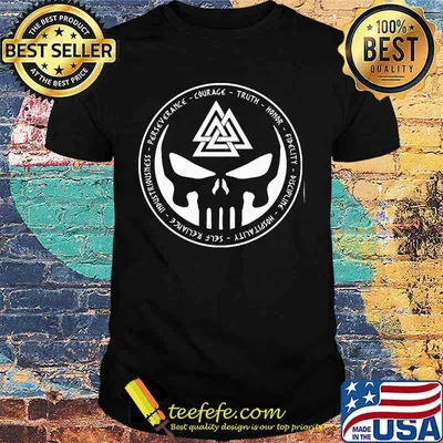 Skull linkin park perseverance courage truth honor shirt