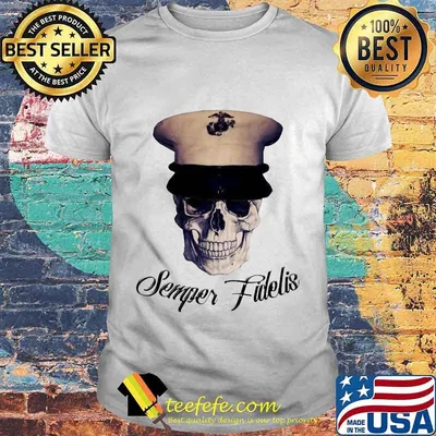 Skull marnie semper fidelis shirt