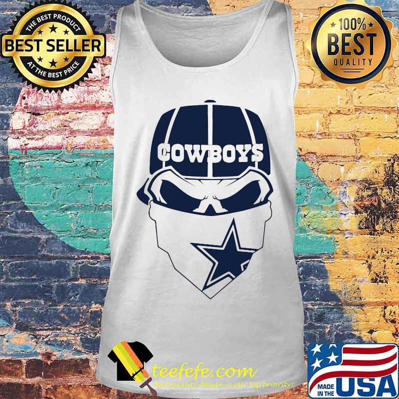 Skull mask dallas cowboys football playe s Tank top Skull mask dallas cowboys football playe s Tank top