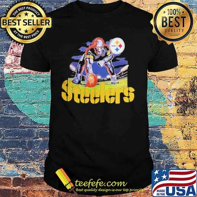 Skull pittsburgh steelers player shirt