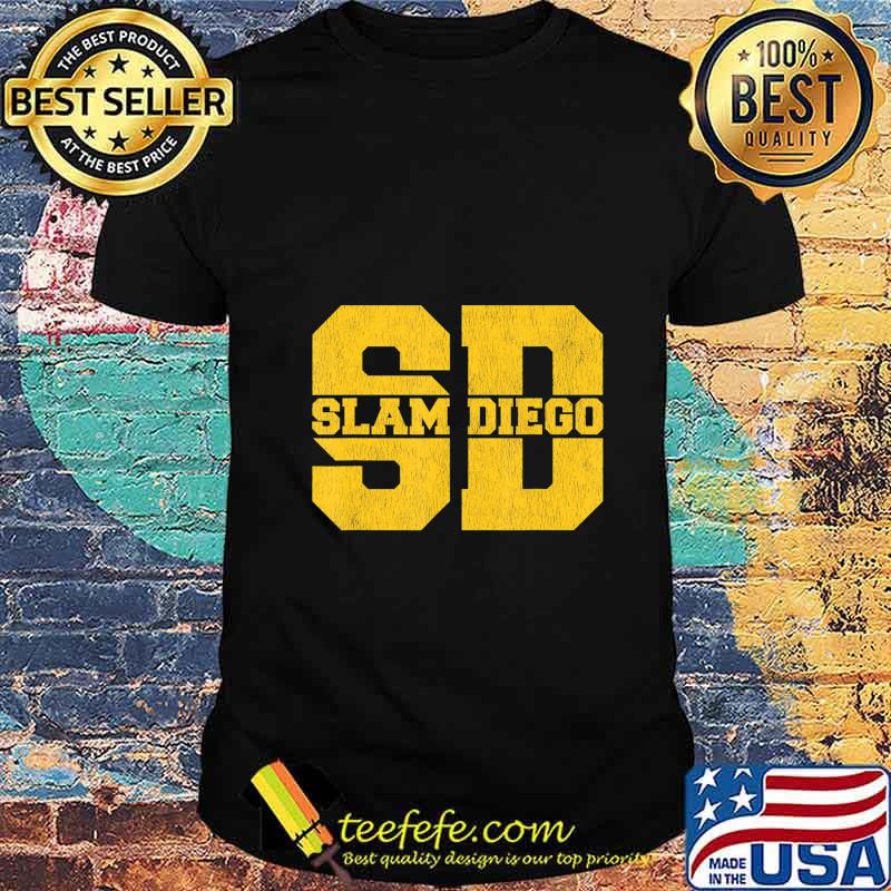 Slam Diego San Diego Souvenirs and Gift - Baseball Fans T-Shirt