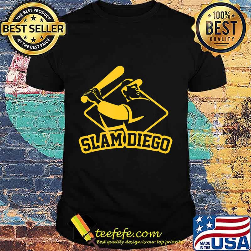 Slam Diego Shirt California Funny Home Run Hitting Baseball T-Shirt