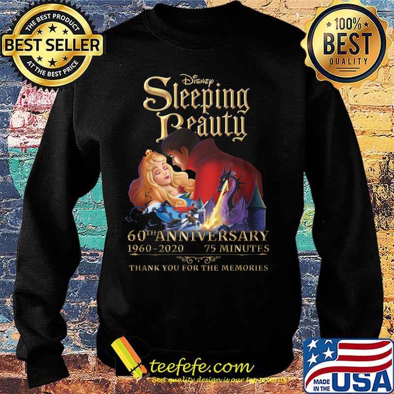 Sleeping beauty 60th anniversary 1960 2020 75 minutes thank you for the memories s Sweater Sleeping beauty 60th anniversary 1960 2020 75 minutes thank you for the memories s Sweater