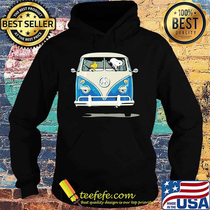 Snoopy and woodstock riding a peace bus s Hoodie Snoopy and woodstock riding a peace bus s Hoodie