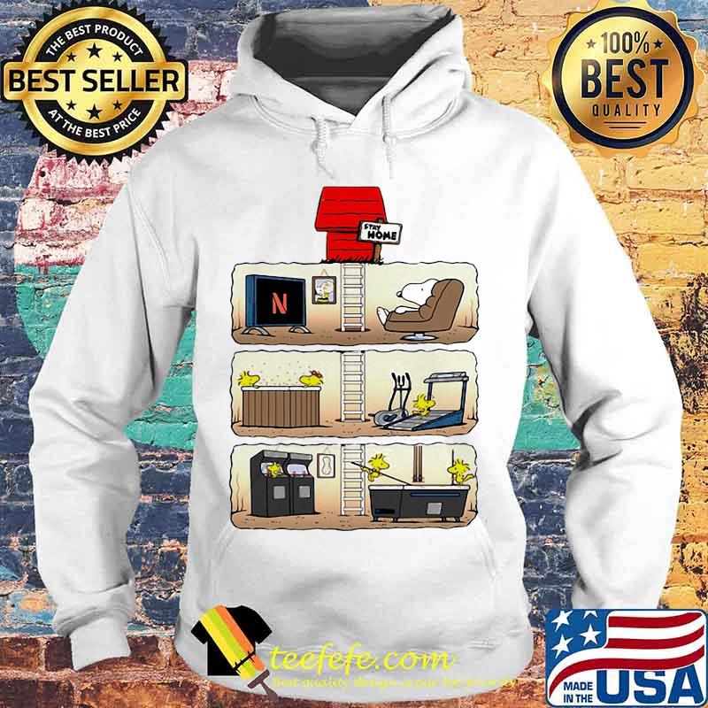 Snoopy and woodstock stay home s Hoodie Snoopy and woodstock stay home s Hoodie