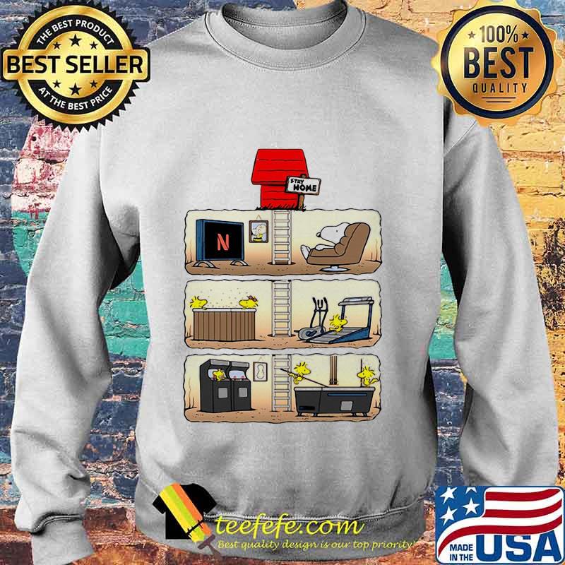 Snoopy and woodstock stay home s Sweater Snoopy and woodstock stay home s Sweater