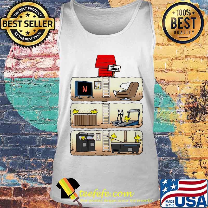 Snoopy and woodstock stay home s Tank top Snoopy and woodstock stay home s Tank top