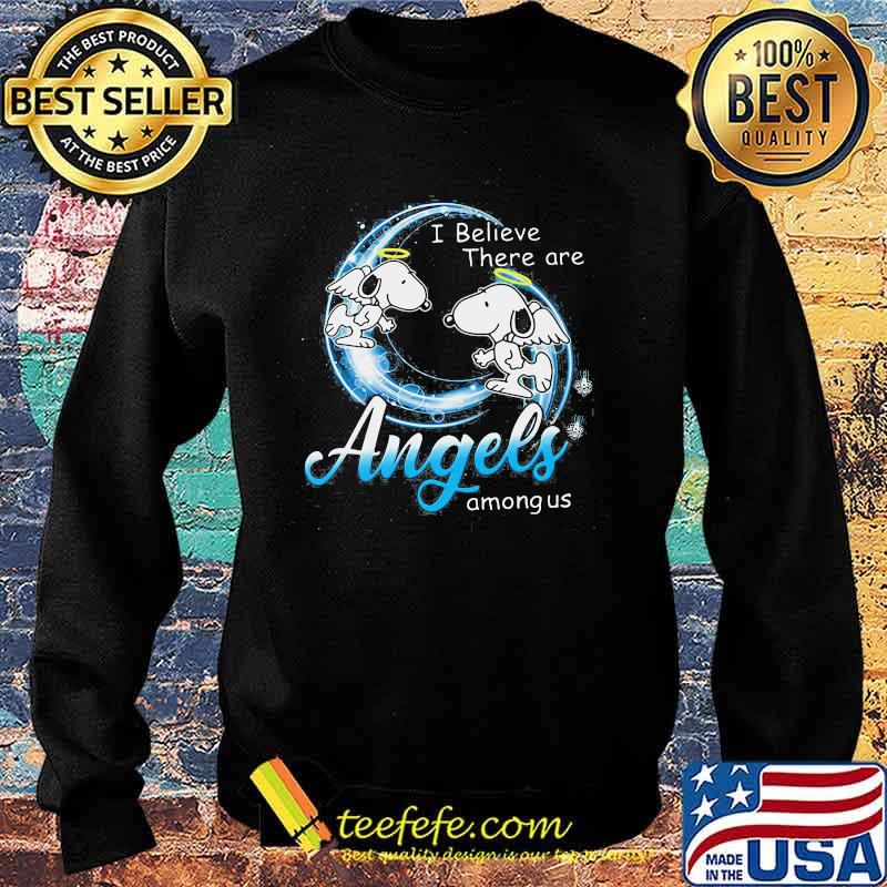Snoopy i believe there are angels among us s Sweater Snoopy i believe there are angels among us s Sweater