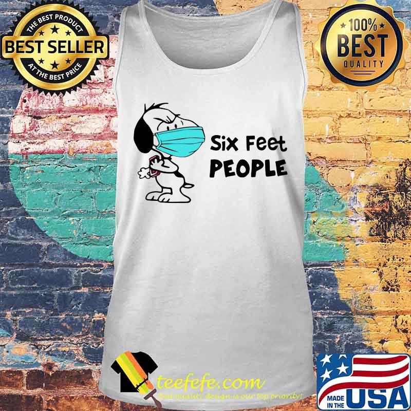 Snoopy mask six feet people s Tank top Snoopy mask six feet people s Tank top