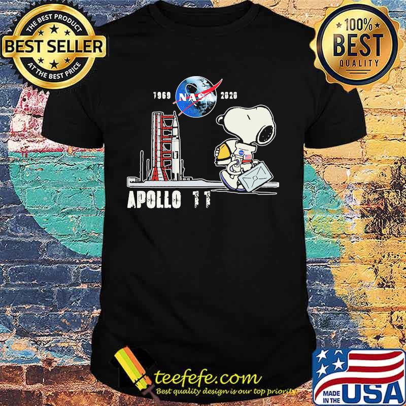 Snoopy nasa 1969 2020 apollo 11 shirt