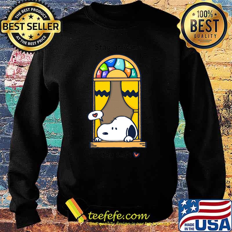 Snoopy stay at home stay safe heart s Sweater Snoopy stay at home stay safe heart s Sweater