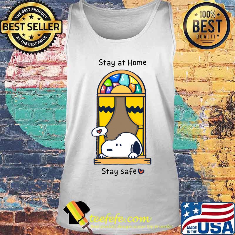 Snoopy stay at home stay safe heart s Tank top Snoopy stay at home stay safe heart s Tank top