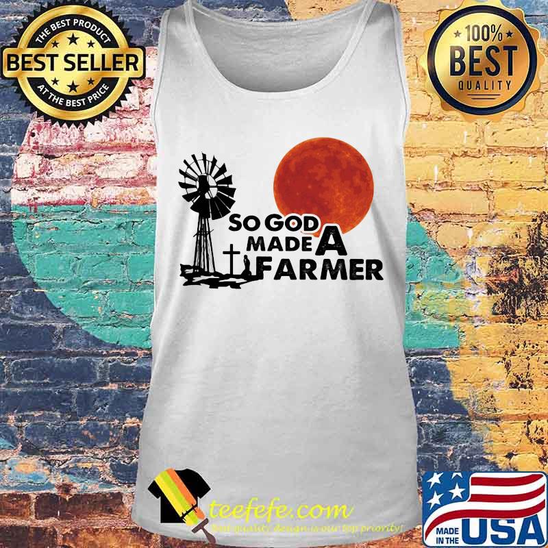 SO GOD MADE A FARMER SUNSET SHIRT Tank top SO GOD MADE A FARMER SUNSET SHIRT Tank top