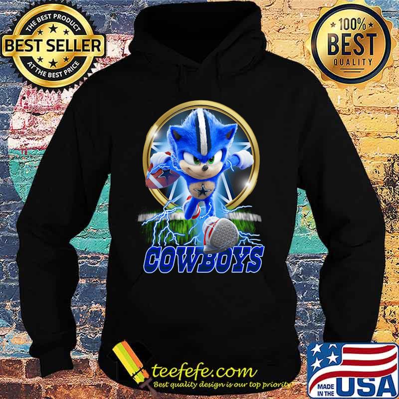 Sonic dallas cowboys football lightning s Hoodie Sonic dallas cowboys football lightning s Hoodie