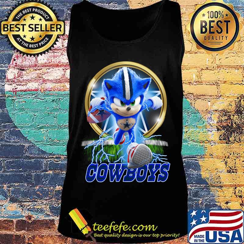 Sonic dallas cowboys football lightning s Tank top Sonic dallas cowboys football lightning s Tank top