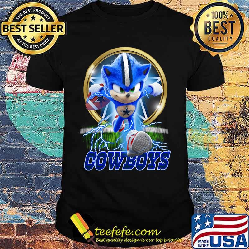Sonic dallas cowboys football lightning shirt Sonic dallas cowboys football lightning shirt