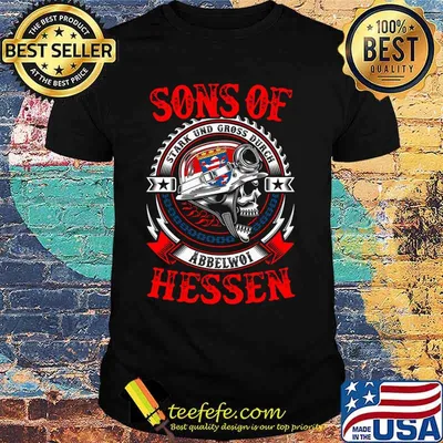 Sons of stark und gross durch äbbelwoi hessen shirt