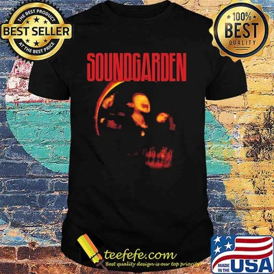Soundgarden band santa night shirt