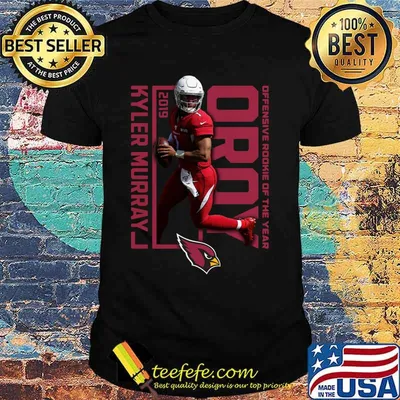 St louis cardinals  2019 kyler murray droy defensive rookie of the year shirt