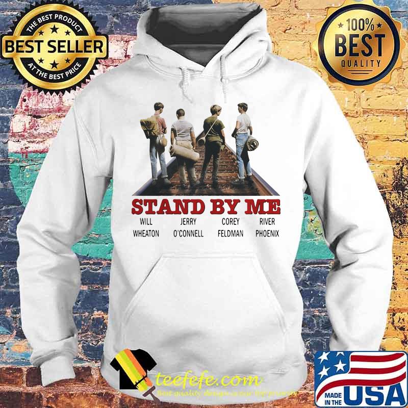 Stand by me wil wheaton jerry o'connell corey feldman river phoenix s Hoodie Stand by me wil wheaton jerry o'connell corey feldman river phoenix s Hoodie