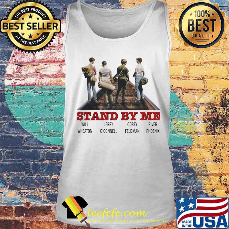Stand by me wil wheaton jerry o'connell corey feldman river phoenix s Tank top Stand by me wil wheaton jerry o'connell corey feldman river phoenix s Tank top