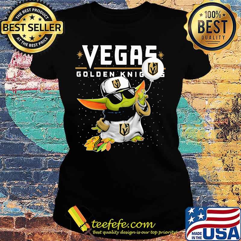 Star war baby yoda vegas golden knights s Ladies tee Star war baby yoda vegas golden knights s Ladies tee