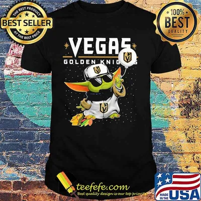 Star war baby yoda vegas golden knights shirt