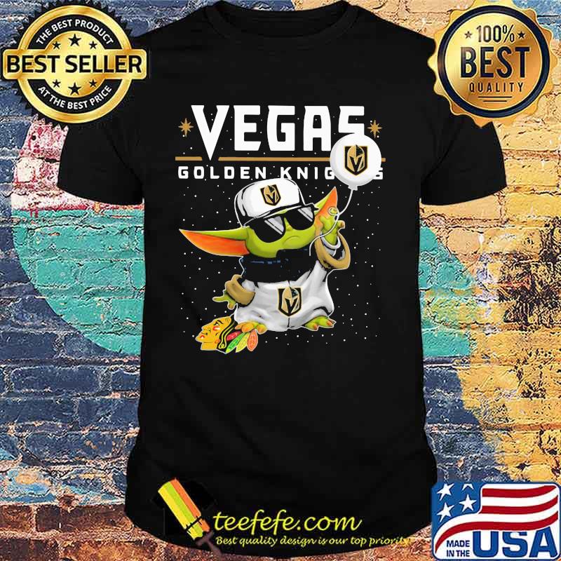Star war baby yoda vegas golden knights shirt